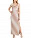 Connected Draped-Neck Gown