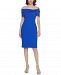 Vince Camuto Off-The-Shoulder Bow Bodycon Dress