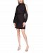 Michael Michael Kors Mock-Neck Cold-Shoulder Mini Dress