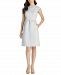 Dessy Collection Boat-Neck A-Line Dress
