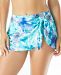 Coco Reef Contours Printed Halo Sarong Swim Skirt Women's Swimsuit