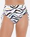Salt + Cove Juniors' Seeing Stripes High-Waist Bikini Bottoms, Created for Macy's Women's Swimsuit