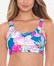 Salt + Cove Juniors' Bop to the Trop Printed Bikini Top, Created for Macy's Women's Swimsuit