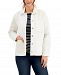Style & Co Distressed Chore Jacket, Created for Macy's
