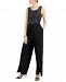Connected Sequinned-Bodice Jumpsuit