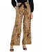 Inc International Concepts Cheetah-Print Wide-Leg Pants, Created for Macy's