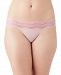 b. tempt'd by Wacoal b. adorable Lace-Waistband Bikini Underwear 932182