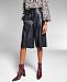 Jeannie Mai X Inc Anna May Faux-Leather Bermuda Shorts, Created for Macy's