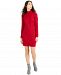 Bar Iii Serenity Mock-Neck Fitted Knit Dress, Created for Macy's