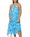 Jessica Simpson Beach Vibes Lace Front Cover-Up Women's Swimsuit
