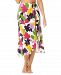 Anne Cole Bold Floral Ring Sarong Skirt Swim Cover-Up Women's Swimsuit