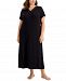 Charter Club Plus Size Lace-Trim Nightgown, Created for Macy's