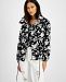 Inc International Concepts Printed Utility Jacket, Created for Macy's