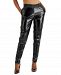 Bar Iii Faux-Leather Pull-On Pants, Created for Macy's