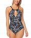 Island Escape Poolside One-Piece Swimsuit, Created For Macy's Women's Swimsuit