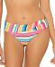 Bleu by Rod Beattie Striped Sarong Hipster Bikini Bottoms Women's Swimsuit