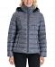 Michael Michael Kors Leopard Hooded Packable Down Puffer Coat, Created for Macy's