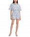 BCBGeneration Printed Button Front Romper