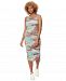 Sofia Richie Printed Ruched Bodycon Dress, Created for Macy's