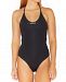 Hurley Juniors' One And Only Tie-Back One-Piece Swimsuit Women's Swimsuit