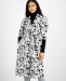 Inc International Concepts Printed Puff-Sleeve Trench Coat, Created for Macy's