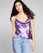 And Now This Women's Satin Asymmetrical Camisole
