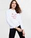 French Connection Embroidered Sweatshirt