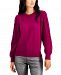 Inc International Concepts Cable-Sleeve Sweater, Created for Macy's