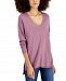 Inc International Concepts Solid V-Neck Sweater, Created for Macy's