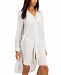 J Valdi Embroidered Big Cover-Up Shirt Women's Swimsuit
