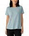 Eileen Fisher Crewneck Short-Sleeve T-Shirt