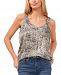 Vince Camuto Ruched-Strap Tank Top