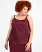 Bar Iii Trendy Plus Size Camisole, Created for Macy's