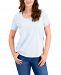 Style & Co Classic Cotton T-Shirt, Created for Macy's
