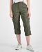 Style & Co Bungee-Hem Capri Pants, Created for Macy's