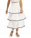 Inc International Concepts Cotton Smocked Tiered Skirt, Created for Macy's