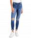 Celebrity Pink Juniors' Button-Fly Skinny Ankle Jeans