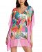 Bleu by Rod Beattie Wild at Heart Caftan Cover-Up Women's Swimsuit