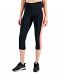 Id Ideology Women's Essentials Colorblocked Cropped Leggings, Regular & Petite, Created for Macy's