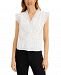 Inc International Concepts Cotton Eyelet-Embroidered Sleeveless Blouse, Created for Macy's