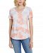 Style & Co Tie-Dyed T-Shirt, Created for Macy's