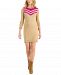 Charter Club Chevron Neck Sweater Dress, Created for Macy's