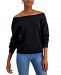 Inc International Concepts Off-The-Shoulder Sweatshirt, Created for Macy's