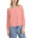 Inc International Concepts Off-The-Shoulder Eyelet Top, Created for Macy's