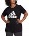 adidas Plus Size Women's Badge of Sport Logo T-Shirt