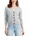 Style & Co Women's Cropped Button Cardigan, Created for Macy's