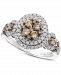 Le Vian Diamond Double Halo Ring (1-1/4 ct. t. w. ) in 14k White Gold