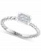 Effy White Sapphire Ring (5/8 ct. t. w. ) in 14k White Gold