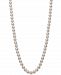Belle de Mer Cultured Akoya Pearl (7-7-1/2mm) 18" Strand Necklace in 14k Gold, Created for Macy's