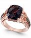 Le Vian Chocolatier with Chocolate Quartz (4-1/2 ct. t. w. ) and Diamond (1/2 ct. t. w. ) Ring in 14k Rose Gold